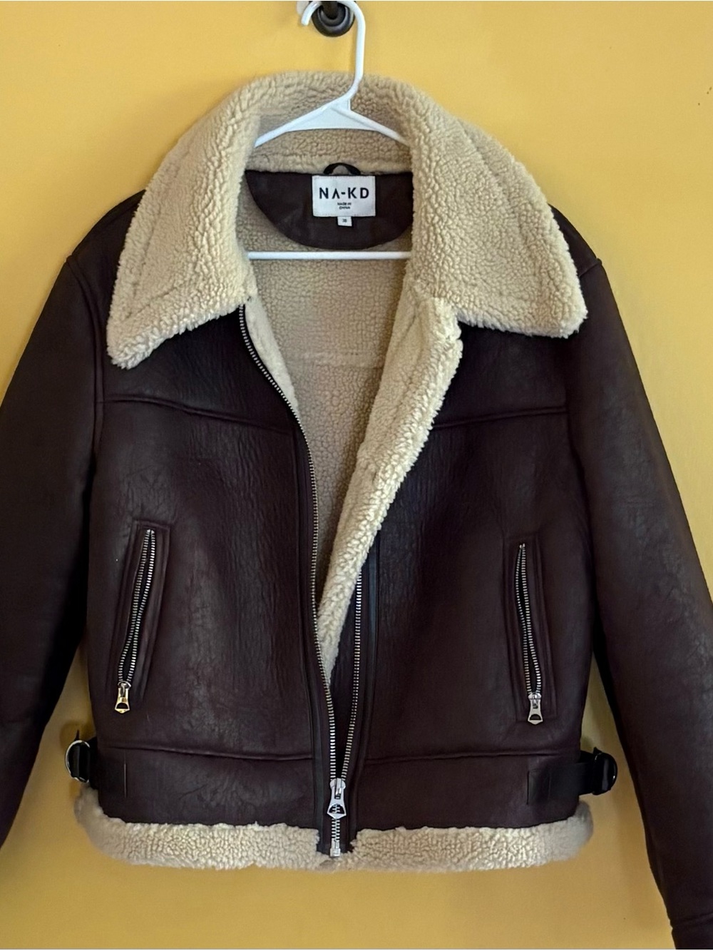 NA-KD Bomber Jacket. Size Medium